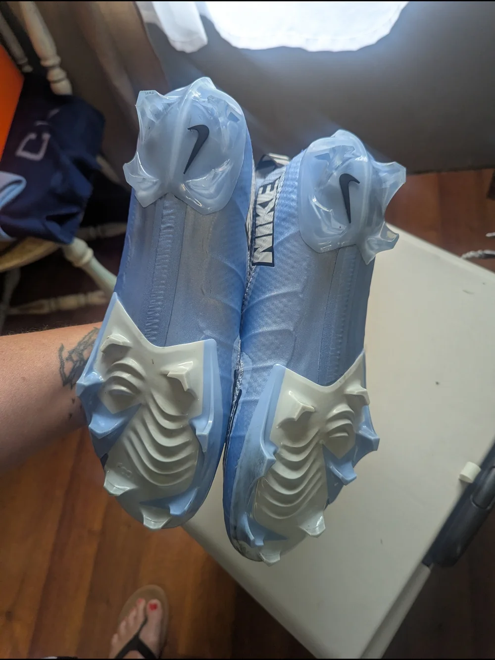 Nike Vapor Edge 360 UT - Aluminum/White/Football Grey (Size 11.5)